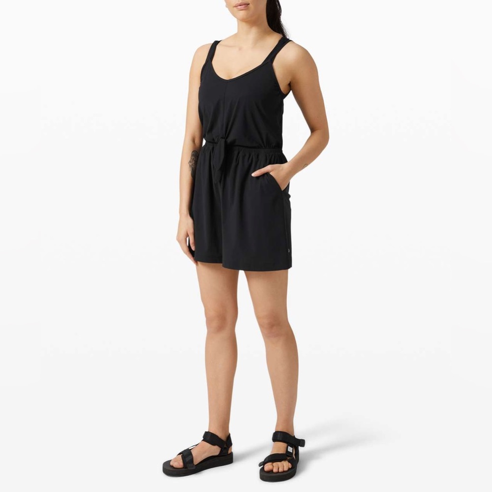 Lululemon Handle The Heat Romper Black